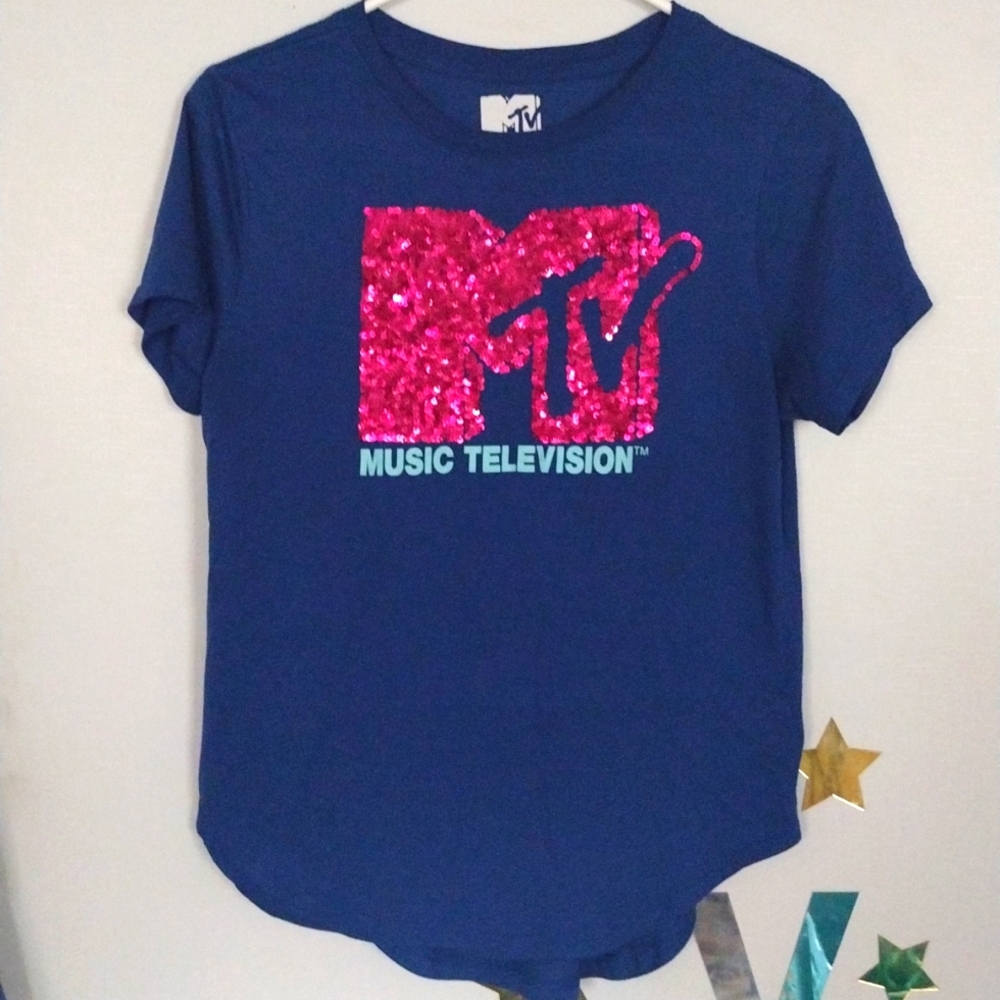 Blue MTV Tshirt